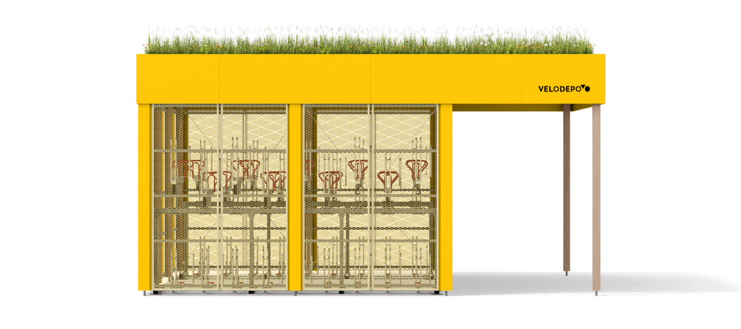 VELODEPO MOBILITY HUB B+R 36+1, Ansicht